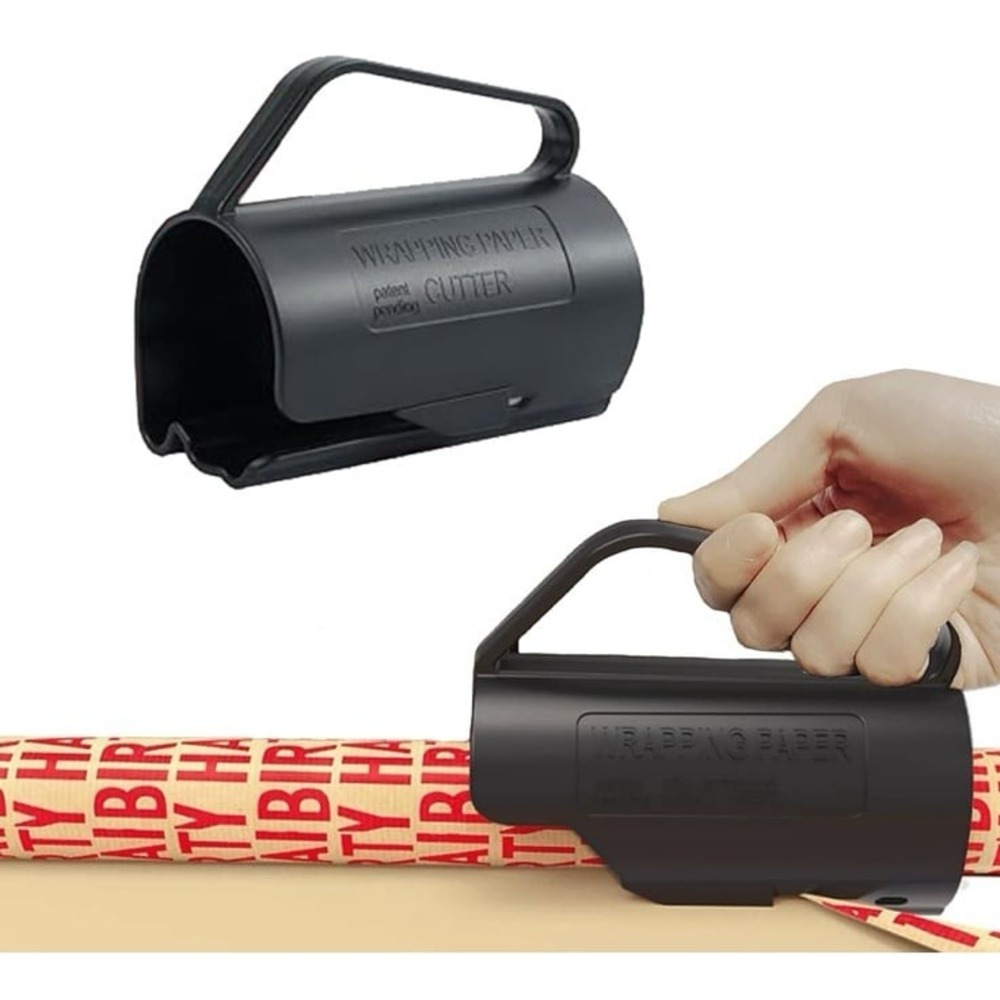 New Wrapping Paper Cutter for Christmas Gift Wrap Cutter Tool‎ Tube and Birthday